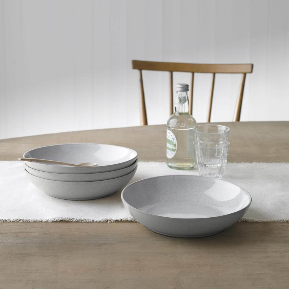 Denby Dove Grey Pasta Bowl